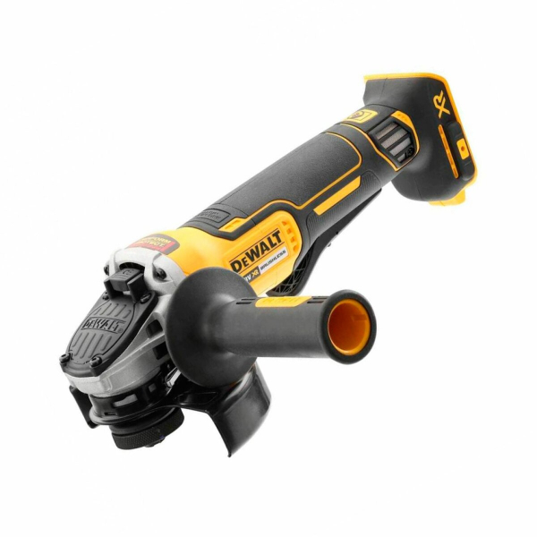 Шлифмашина угловая бесщеточная аккумуляторная DeWalt 18 В XR Li-lon, P=800 Вт, Ø=125 мм (без АКБ и ЗУ)