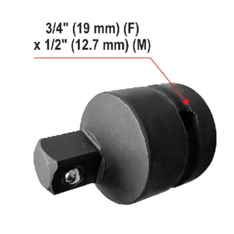 Гайковерт ударный аккумуляторный 3/4" 2000 Н·м YATO YT-828075, АКБ 4 А·ч