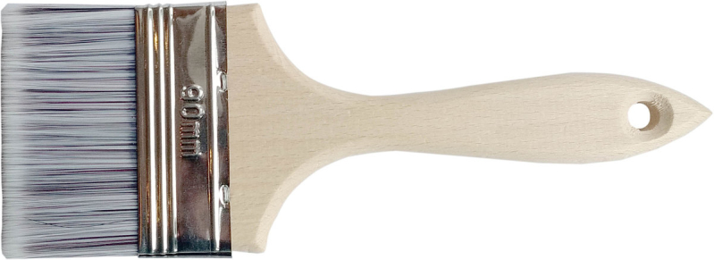 Пензель малярний плоский воскований, b= 90 мм SUPER PROFI TM VIROK, три види щетини