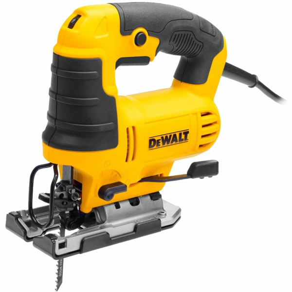 Лобзик сетевой DeWalt: P= 650 Вт, 500-3200 об/мин., 0-45°, ход-20 мм, макс. глубина- 85 мм