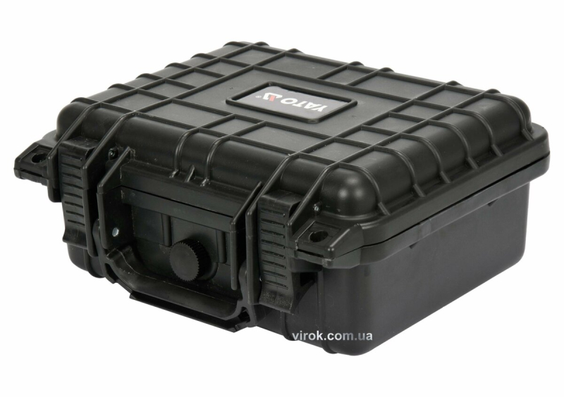 Ящик для інструменту герметичний, ударостійкий YATO 270х 246х 124 мм з поліпропілену [8/96]