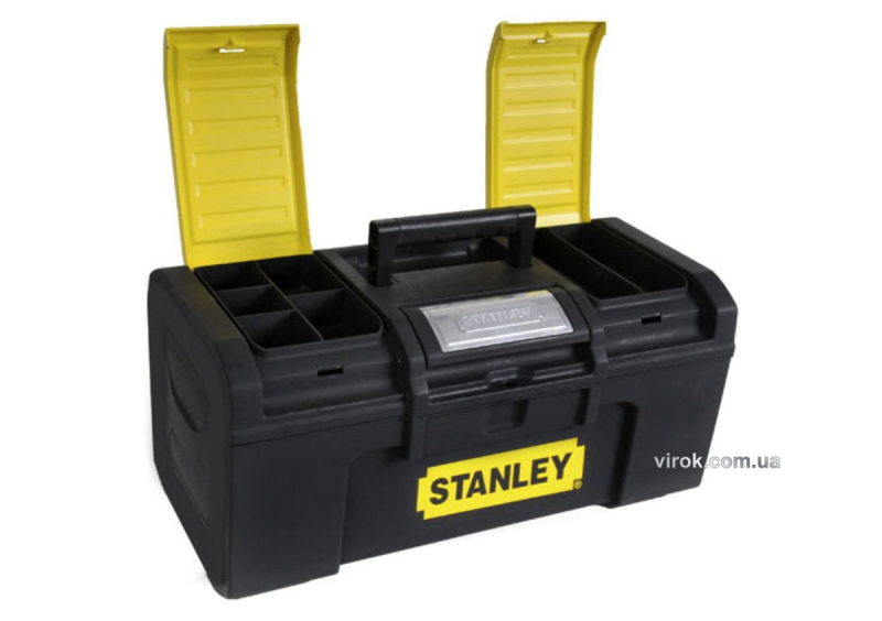 Ящик для інструменту 19" пластмасовий "Stanley Line Toolbox"; 48,6 x 26,6 x 23,6 см