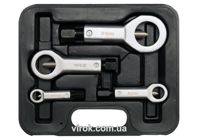 Гайкозривачі YATO М 9-27 мм, компл, 4 шт. [10]