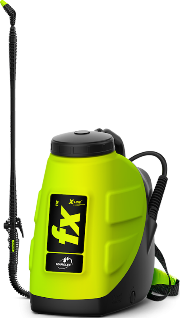 Оприскувач акумуляторний MAROLEX FX ранцевий : 7л, Li-Ion 3.4 A*h(3,5год) (з композ захистом)