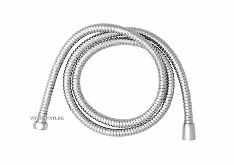 Шланг душовий підсил. VOREL EPDM, l=1,5м, латунна обгортка