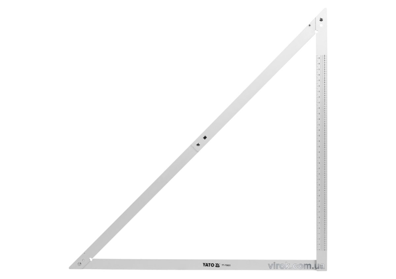 Кутник алюмінієвий, для будівельних робіт, складаний YATO, 1220 х 1720 х 1220 мм [10]