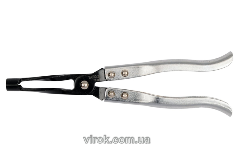 Щипці для заміни маслоз'ємних ковпачків YATO, l= 270 мм [12/60]