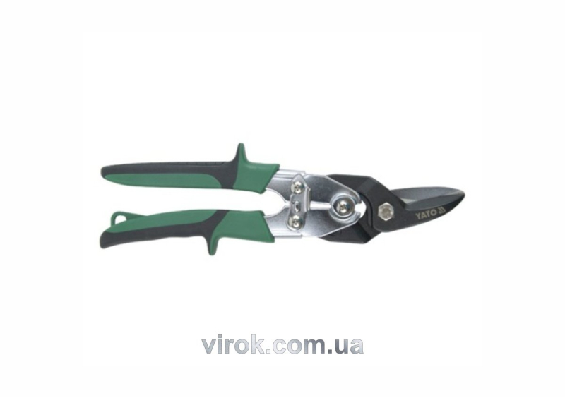 Ножиці по металу YATO "профі" : L= 260 мм, праві [6/36]