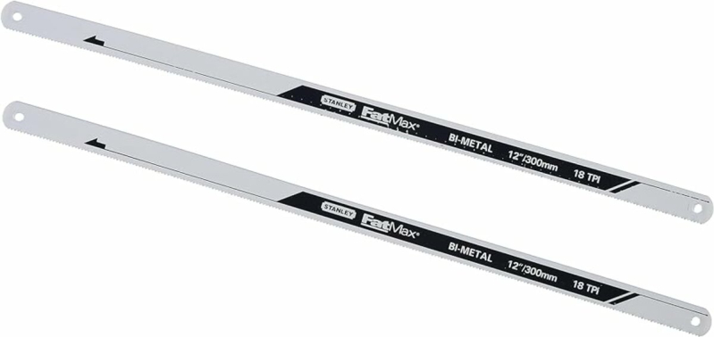 Полотно для ножівки по металу STANLEY "FatMax" : BI-METAL 18 зуб/1" L= 300 мм 2 шт