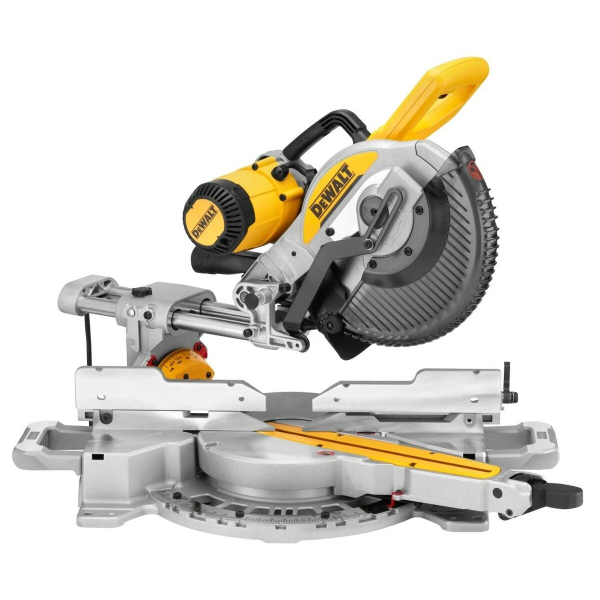 Пила торцовочная сетевая DeWalt: P=1675 Вт, диск Ø= 250/30 мм, глубина пропила 45/90° - 50/90 мм