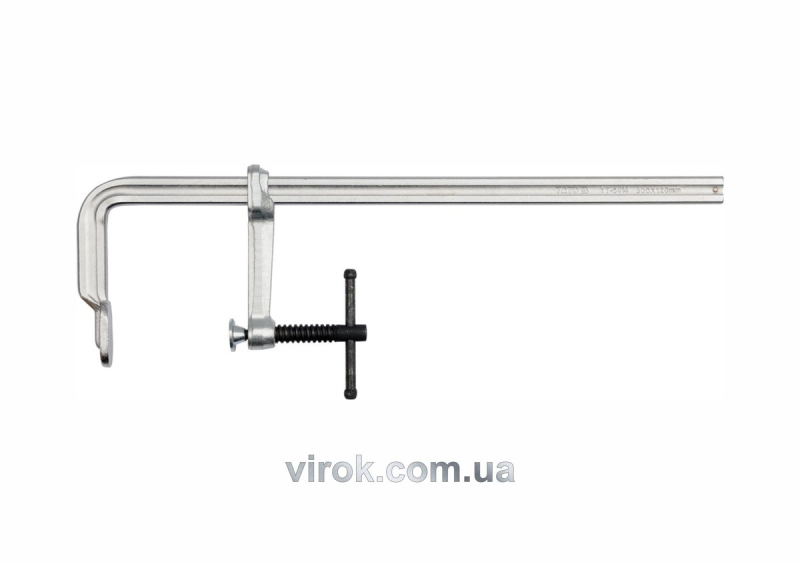 Струбцина кована хромована YATO, l=1050х120 мм [5]