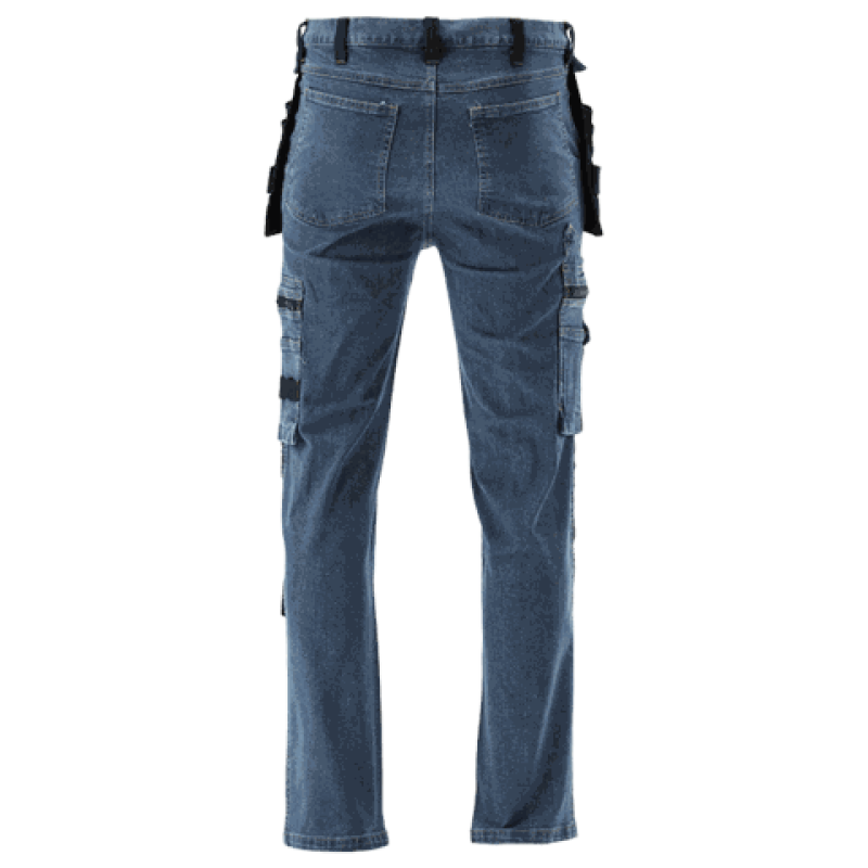 Брюки рабочие джинсовые стрейч DARK BLUE YATO YT-79055, размер XXL