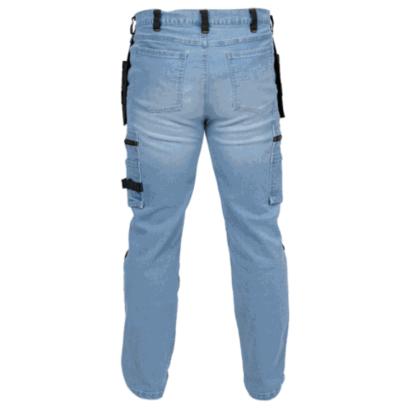Брюки рабочие STRETCH JEANS YATO YT-79071, сине-черные, размер M