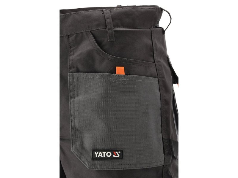 Брюки рабочие YATO YT-80183, черно-серые, 267 г/м², размер M