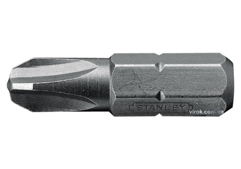 Насадка викруткова STANLEY : "Philips" PH3 х 25 мм. 25 (Шт/Уп.) DW