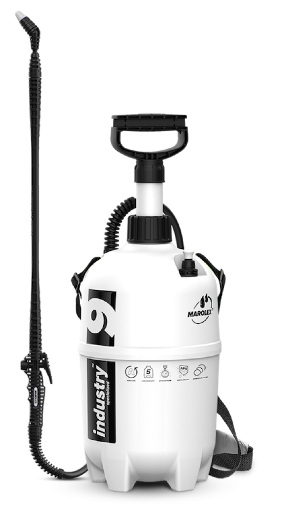 Оприскувач ранцевий MAROLEX Industry Acid line 9: 9L 0,4MPa,FPM. штанга 65-111см,шланг170см [4]