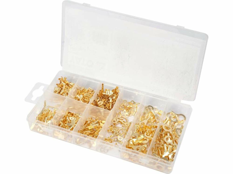 Клеми контактні до електропровідників YATO, 3 види; 450 шт.