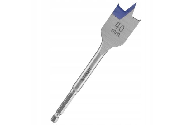 Сверло перьевое по дереву IRWIN Blue Groove 40x152 мм