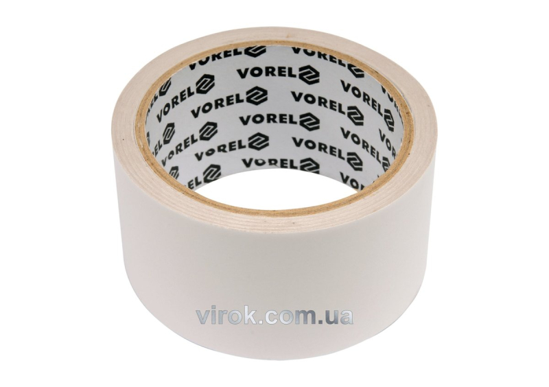 Стрічка самоклеюча VOREL поліпропіленова 2-стороння, 50мм x 5м [72]