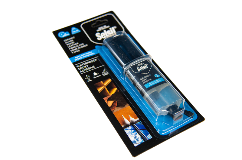 Клей 2-компонентний епоксидний SELSIL водостійкий 28g [12]