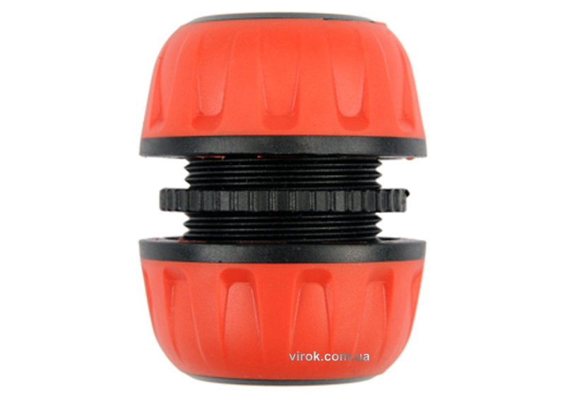 Муфта сполучна швидкоз'ємна YATO для водяного шланга 1/2" /ABS/ (БЛІСТЕР) [12/120]