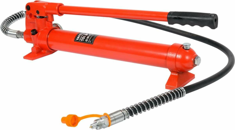 Насос для гідравлічної розпірної стійки YATO 10 т, роб тиск- 620 Bar