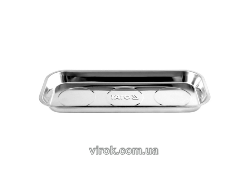 Посудина прямокутна YATO з магнітним дном, 350 х 150 мм [6/12]
