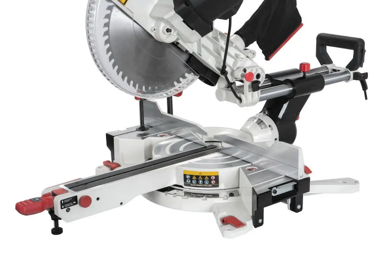 Пила торцьовальна з протяжкою JET JWMS-12X 230 В, 1,8 кВт. диск Ø=305(30) мм, -+45° глиб- 100/50