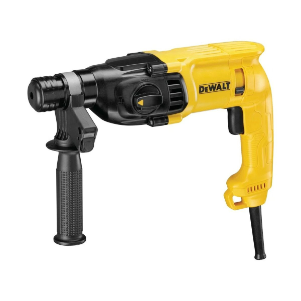 Перфоратор мережевий SDS+ DeWalt: P= 710 Вт, 1550 об/хв, J= 2 Дж, 5680 уд/хв, в кейсі