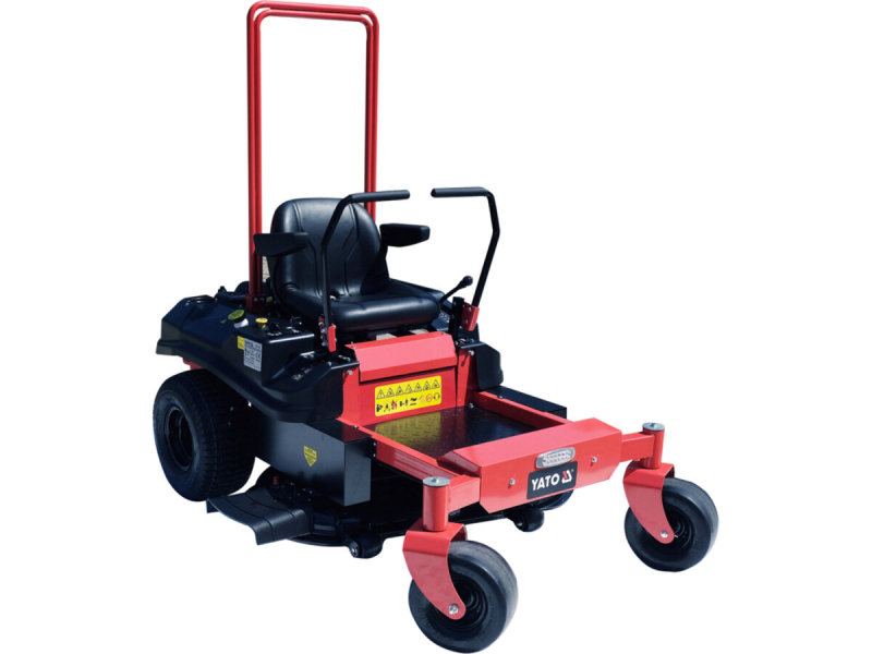 Трактор-газонокосарка бензиновий YATO 10 кВт,шир/вис покос 1066/40-120 мм,6 рівнів,нульовий розворот