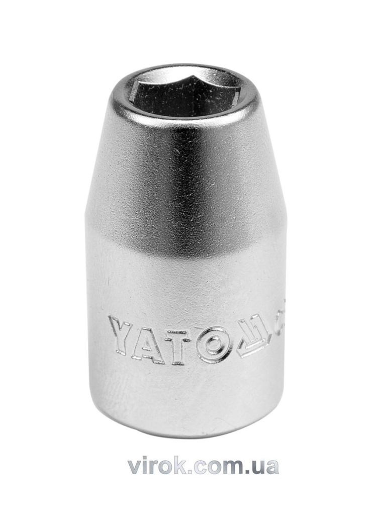 Перехідник для насадок викруткових YATO : квадрат 3/8"(F) HEX= M8 мм(M), L= 30 мм