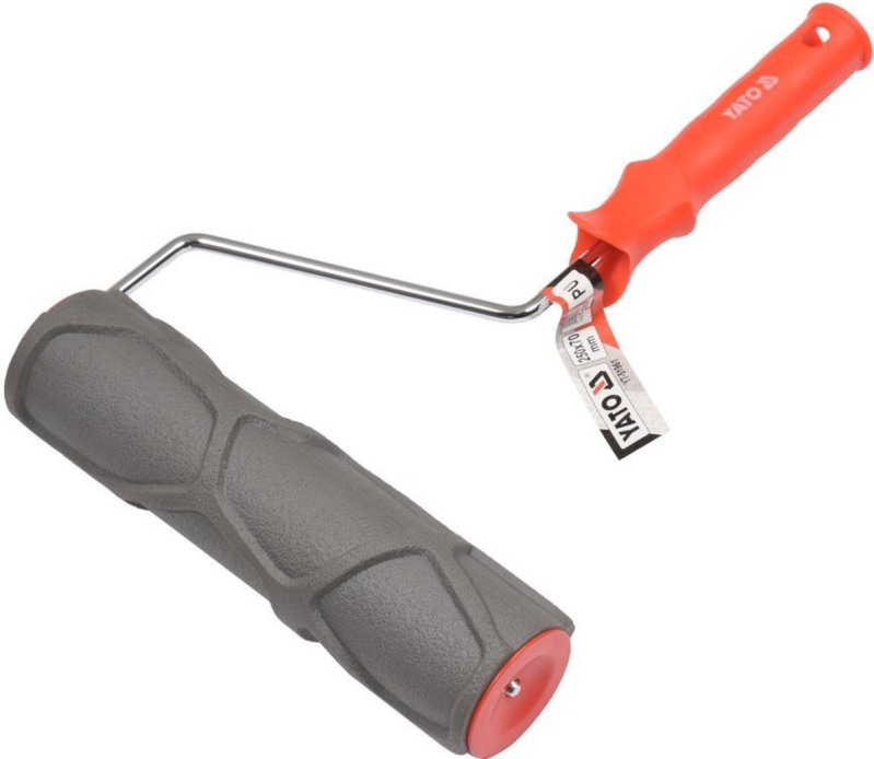 Валик декоративний YATO : Ø= 60 мм l= 235 мм. для узорів в штукатурці , поліуретановий