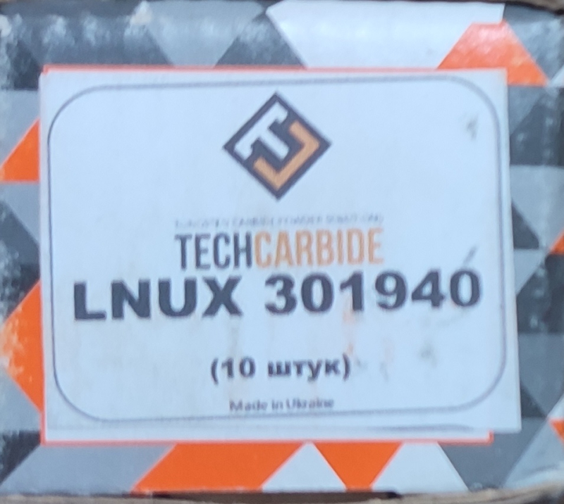Пластина тангенціальна LNUX 301940 TECHCARBIDE