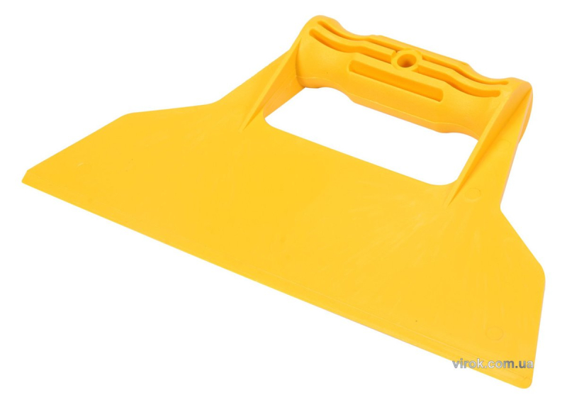 Шпатель для сумішей і клеїв VOREL : L= 225 мм пластиковий, прямий [50]