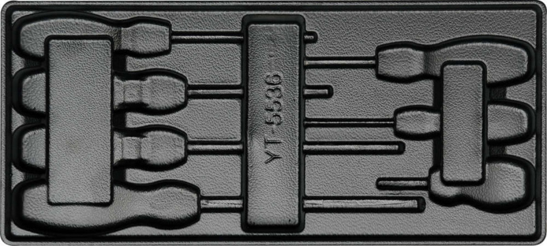 Вклад до інструментальної шафи пустий YATO, для викруток YT-5536 [5/30]