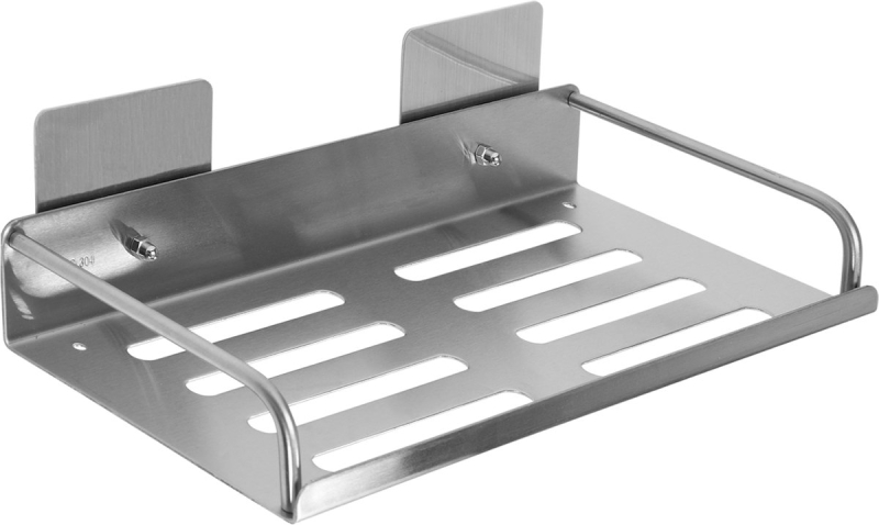 Полка для санвузлів FALA приклейовальна на 2-сторонньому скотчі 3М; 300х40х115 мм [30]