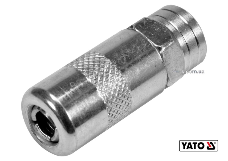 Наконечник сполучний для трубки мастильного шприца YATO : Ø= 15 мм [18/72]