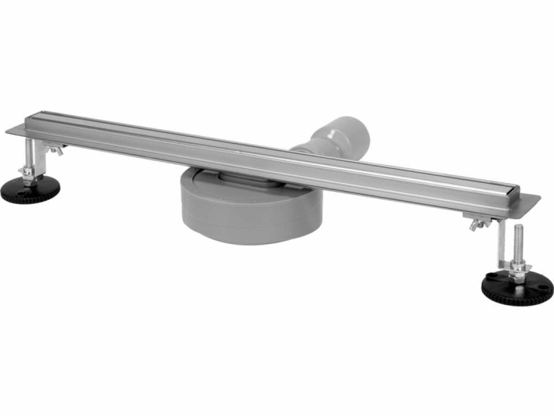 Трап підлоговий лінійний з нержавіючої сталі FALA SLIM; 70х 3х 7 см, сифон- 56 мм [5]