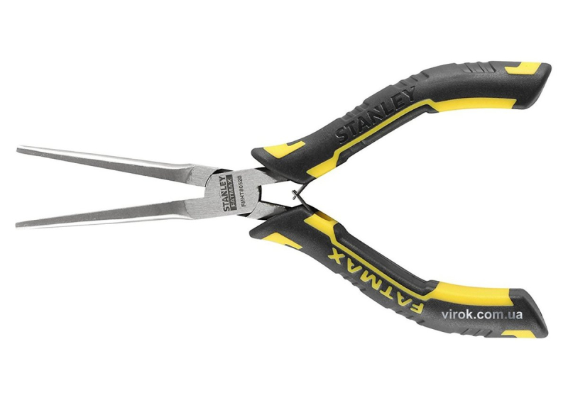 Плоскогубці-міні тонкі, подовжені STANLEY "FatMax" : l= 150 мм