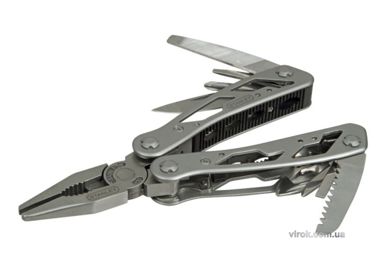 Мультитул (Багатофункційні плоскогубці) STANLEY : 12 в 1 + чохол