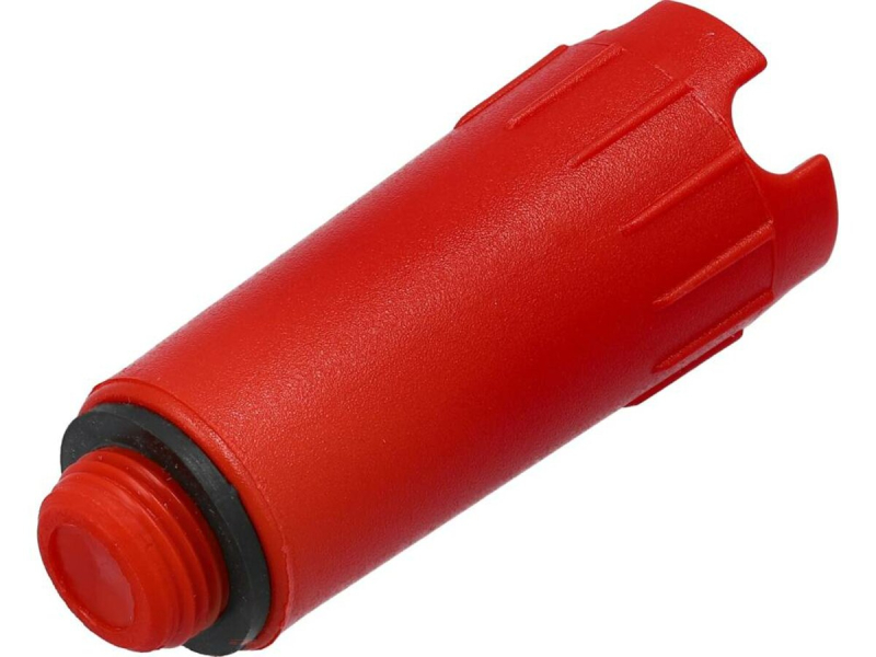 Заглушка монтажна до гідросистем VOREL Ø= 1/2", червона