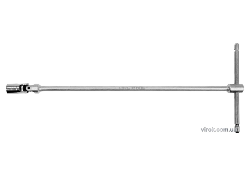 Ключ Т-подібний YATO з торцевою головкою М14 мм на кардані; 180 х 450 мм [10/40]