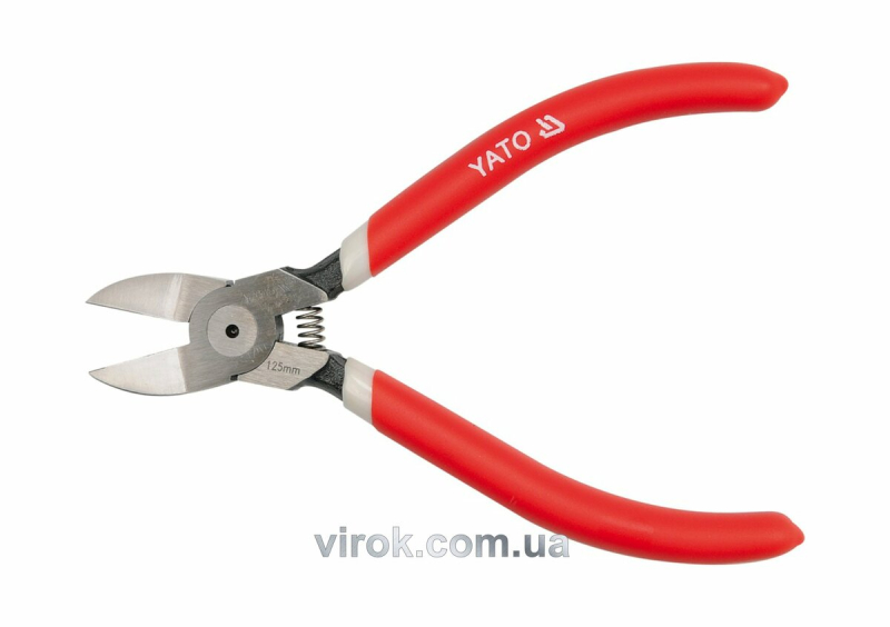 Бокорізи для нарізки пластику YATO 5", l=125мм CrV 60 [6/120]