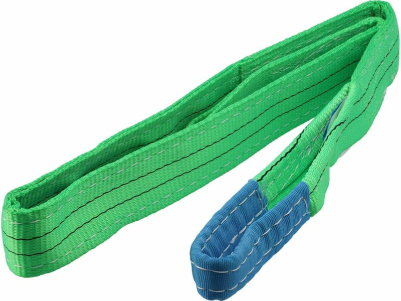 Строп пасовий з поліестеру VOREL 2 петлі по 30 см, заг. l=2 м, шир.- 60 мм, макс. навантаж- 2 т