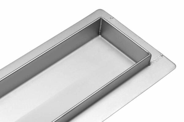 Трап напольный из нержавеющей стали FALA WET-DRY; 60х 7х 2 см, сифон-52 мм (71603)