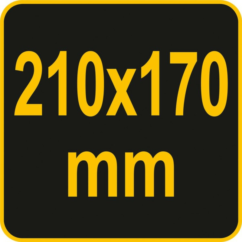 Пристрій для нанесення штукатурки ручний VOREL, 210х 170 мм, з оцинкованої сталі