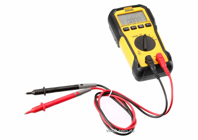 Мультиметр електричних параметрів, цифровий STANLEY "FatMax" : подвійний дисплей