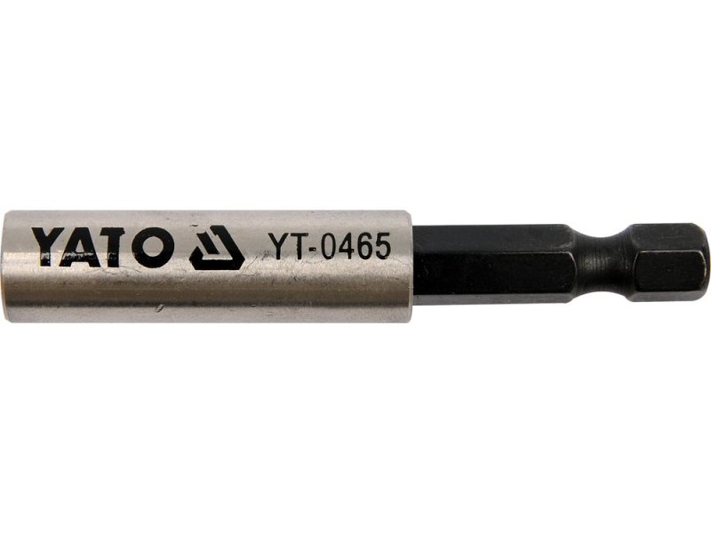 Держатель бит магнитный 1/4" YATO YT-0465, 60 мм, нержавеющая сталь