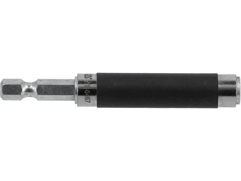 Держатель бит магнитный 1/4" YATO YT-0467, 80 мм, направляющая втулка