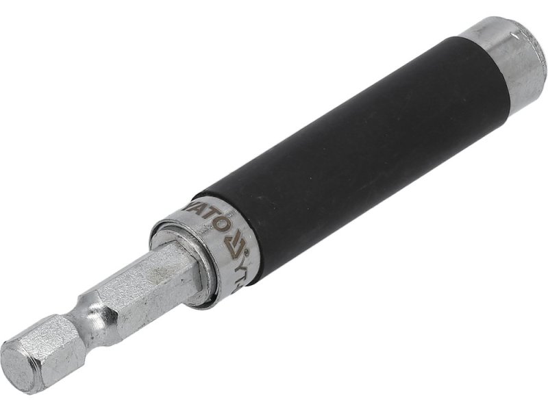 Держатель бит магнитный 1/4" YATO YT-0467, 80 мм, направляющая втулка